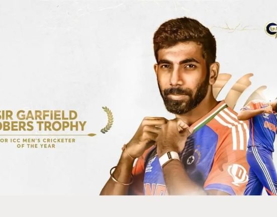 ICC Cricketer of the Year 2024 Jasprit Bumrah