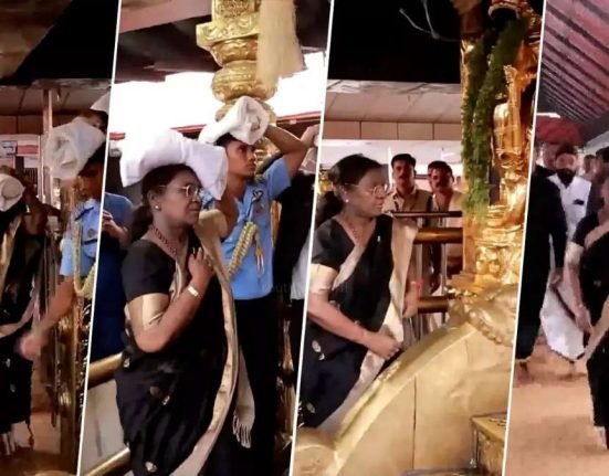 president visit sabarimalai