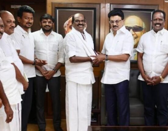 vaithilingam joined dmk