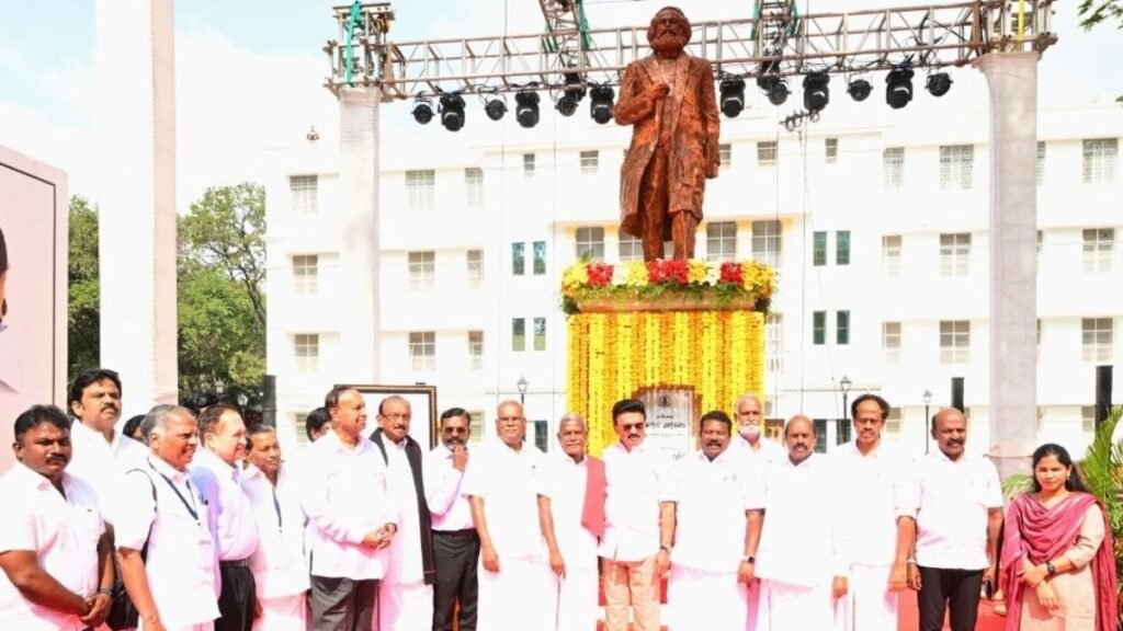 Karl Marx Statue Inauguration