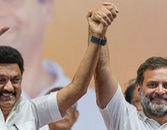 MK Stalin and Rahul Gandhi