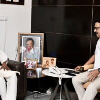 Vairamuthu and MK Stalin
