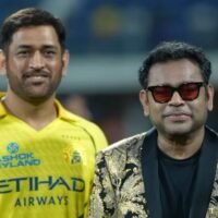 AR Rahman and MS Dhoni