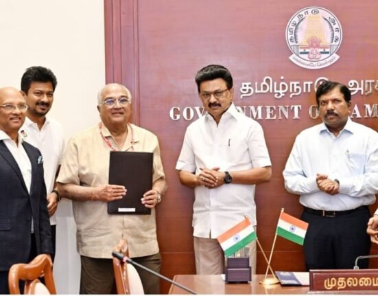 MRF has signed a MoU with the Government of Tamil Nadu