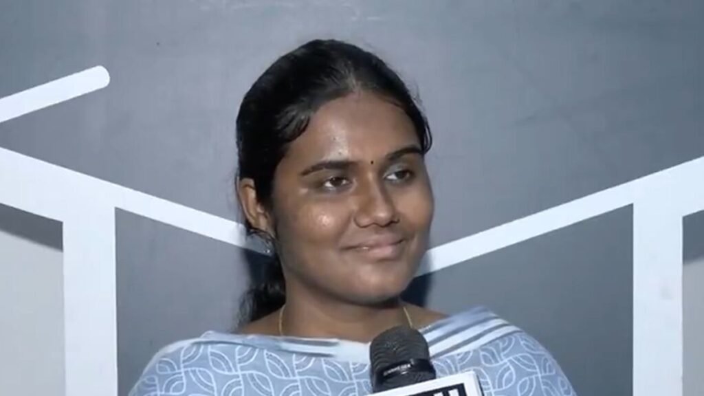 Rajeshwari secured All India Rank 2