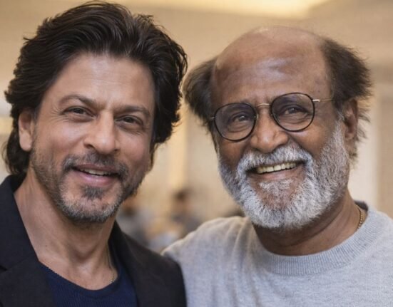 Shah Rukh Khan and Rajinikanth