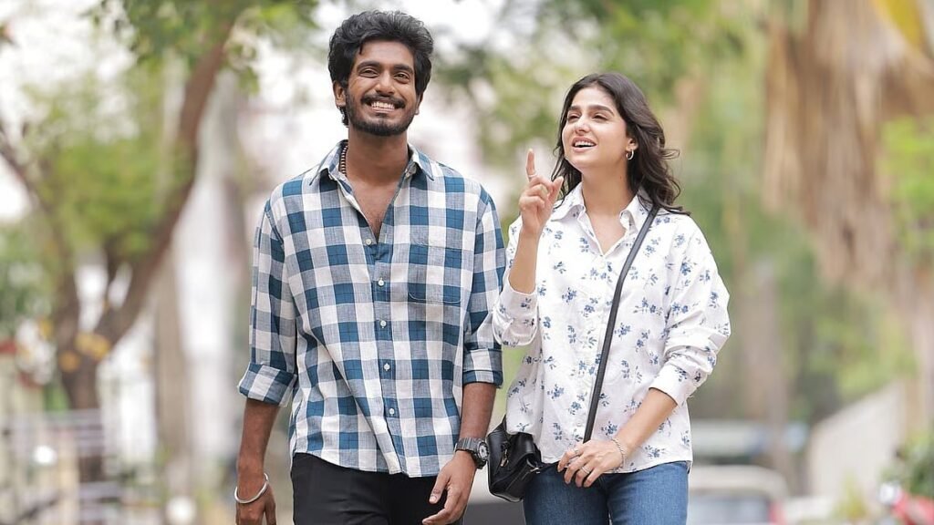 Abishan Jeevinth and Anaswara Rajan in 'With Love'