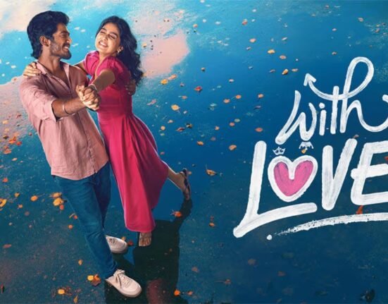 Abishan Jeevinth and Anaswara Rajan in 'With Love'