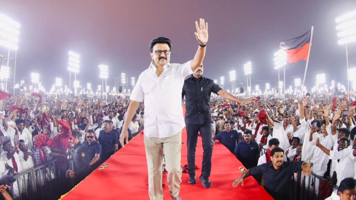 CM Stalin in Trichy DMK Conference