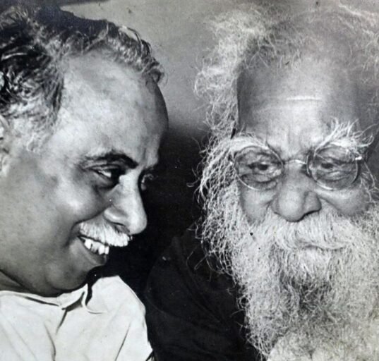 Perarignar Anna and Periyar E.V. Ramasamy