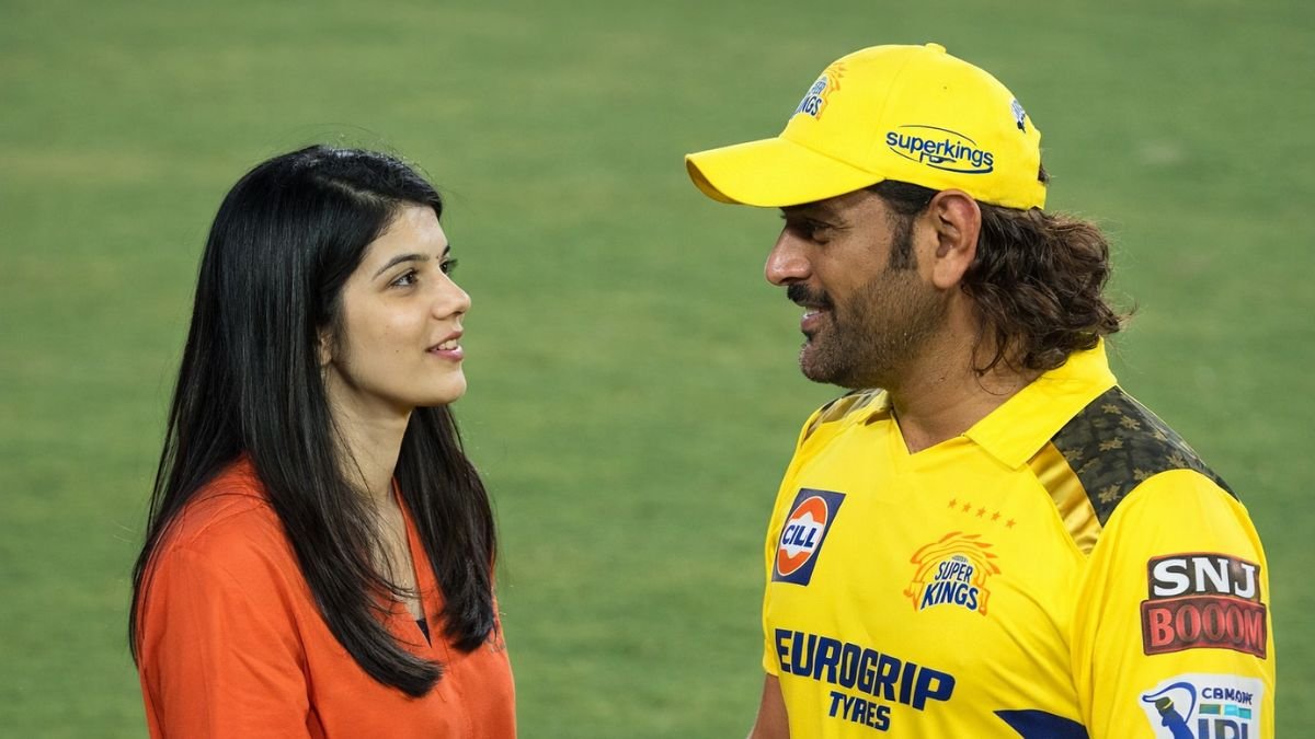 MS Dhoni and Kavya Maaran