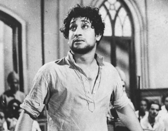 Sivaji Ganesan in the 1952 film Parasakthi