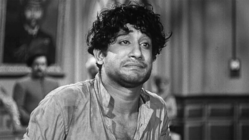Sivaji Ganesan in the 1952 film Parasakthi