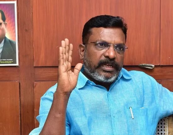 VCK President Thol Thirumavalavan