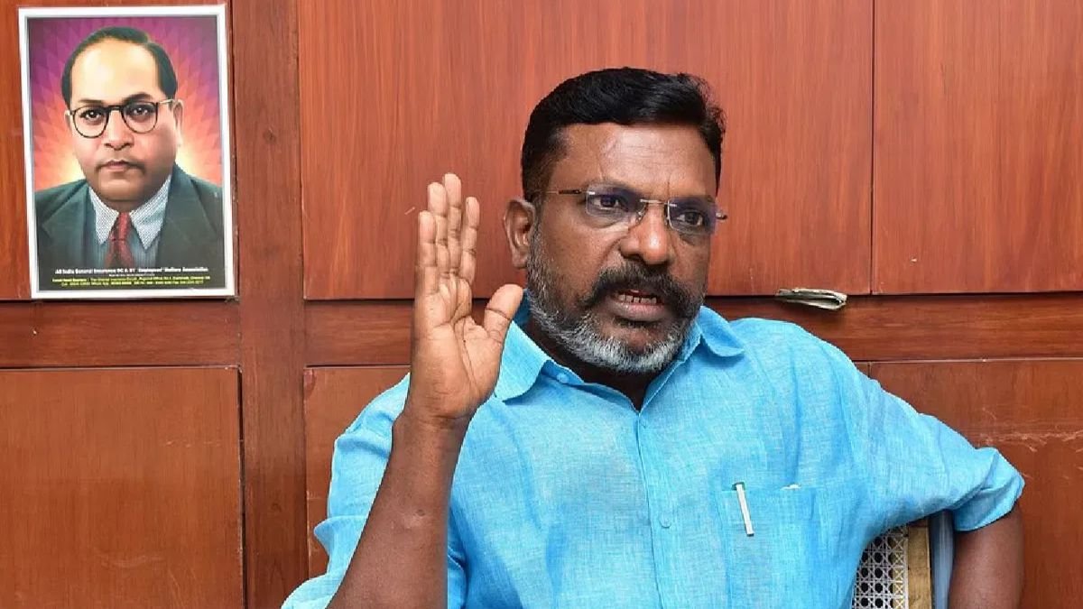 VCK President Thol Thirumavalavan