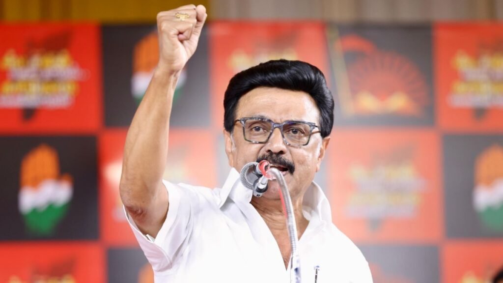 Tamil Nadu CM M. K. Stalin