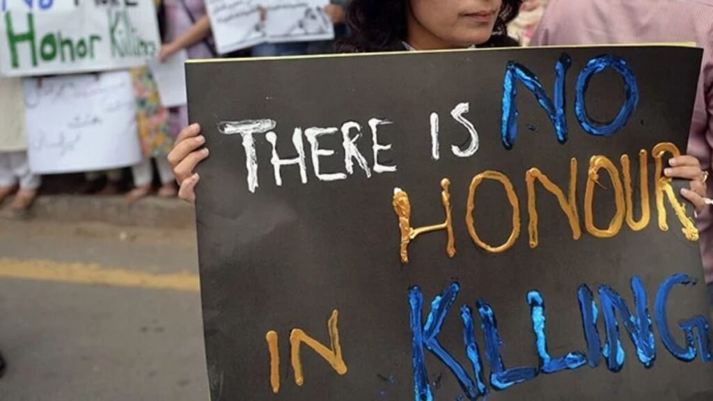 A protest against honour killing