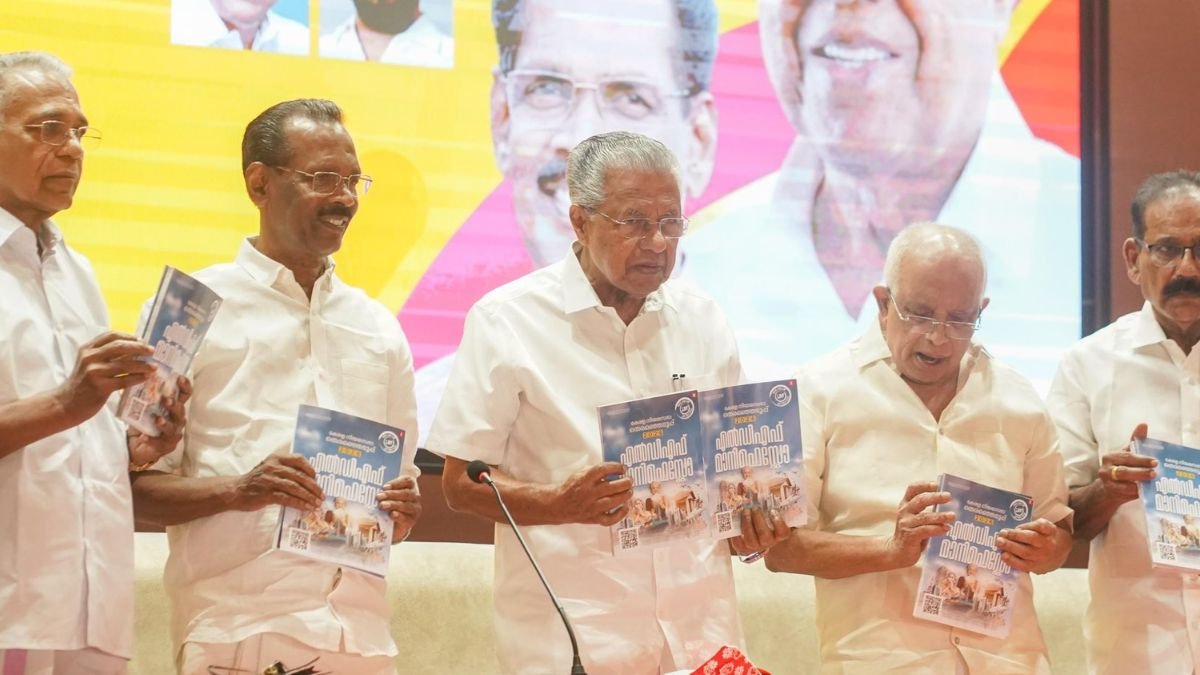 CM Pinarayi Vijayan Releases LDF Manifesto for Kerala Elections 2026
